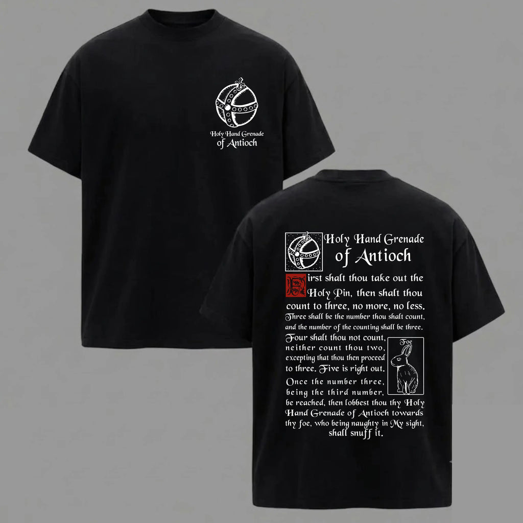 The Holy Hand Grenade of Antioch Shirt, Meme Tee, Funny 1975 Weirdcore Y2K Aesthetic Gift Unisex Shirt