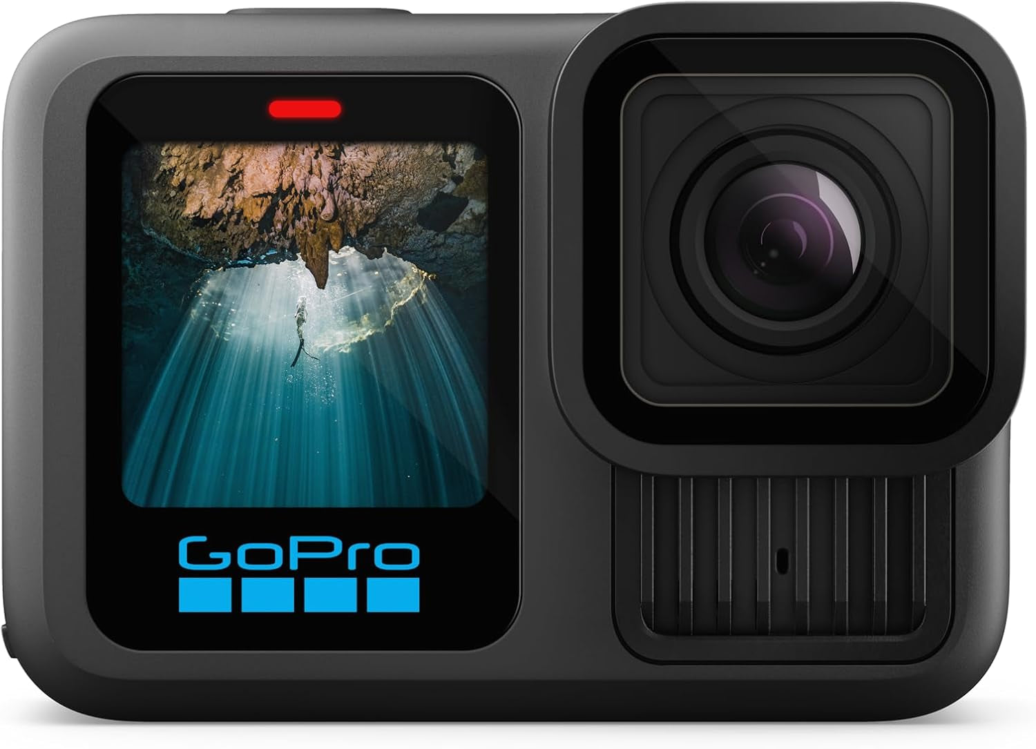 Gopro HERO13 Black Accessory Bundle - Includes the Handler, 2 Enduro Batteries, 2 Curved Adhesive Mounts, 64GB Sandisk Microsd Card, and Carrying Case