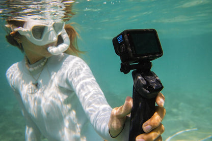 Gopro HERO13 Black Accessory Bundle - Includes the Handler, 2 Enduro Batteries, 2 Curved Adhesive Mounts, 64GB Sandisk Microsd Card, and Carrying Case