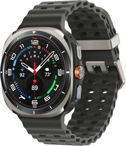 Samsung Galaxy Watch Ultra (2024) 47Mm LTE AI Smartwatch W/Energy Score, Wellness Tips, Heart Rate Tracking, Sleep Monitor, Fitness Tracker, Gps,Titanium Silver [US Version, 1Yr Manufacturer Warranty]