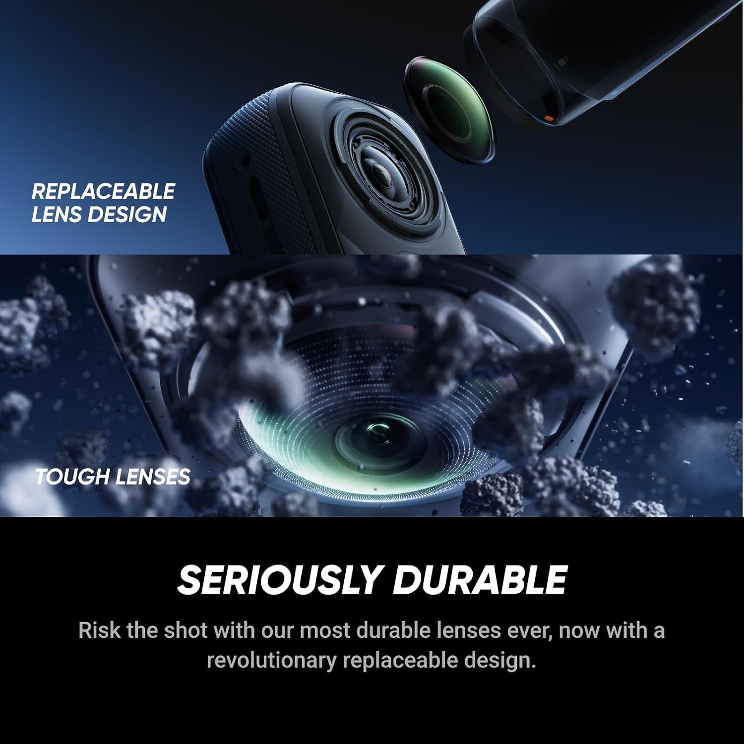 Insta360 X5 Snowboard Bundle - Waterproof 8K 360° Action Camera, Invisible Selfie Stick Effect, Leading Low Light, Rugged & Replaceable Lens, 3-Hour Battery, Clear Audio, Stabilization