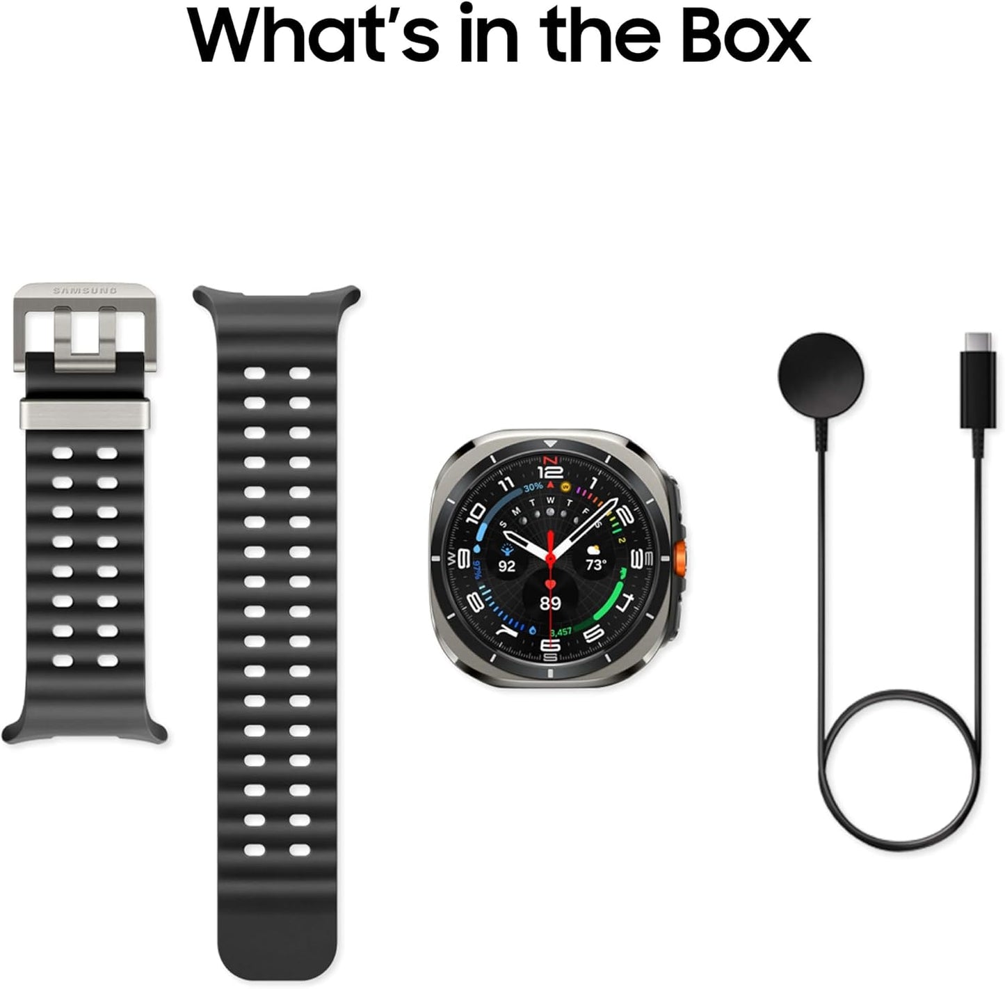 Samsung Galaxy Watch Ultra (2024) 47Mm LTE AI Smartwatch W/Energy Score, Wellness Tips, Heart Rate Tracking, Sleep Monitor, Fitness Tracker, Gps,Titanium Silver [US Version, 1Yr Manufacturer Warranty]